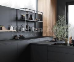 Cuisine Moderne Noir mat – Design Minimaliste et Surfaces Anti-Traces - 3
