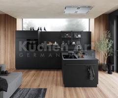 Cuisine Moderne Noir mat – Design Minimaliste et Surfaces Anti-Traces - 5
