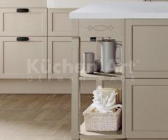 Cuisine Bristol avec îlot couleur terre d'ombre naturelle style rustique scandinave - 5