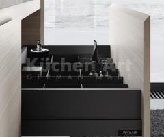 Salle de Bains contemporaine : Élégance Naturelle avec Vasque et Miroir Éclairé - 5