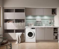 Cuisine contemporaine rouge amarante doux – SCALA - 3