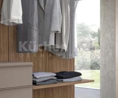 Dressing | armoire avec niche et cuir éco - 2