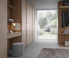 Dressing | armoire avec niche et cuir éco - 10
