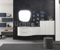 Salle de bains contemporaine avec vasque intégrée – Design galbé et raffiné - 6